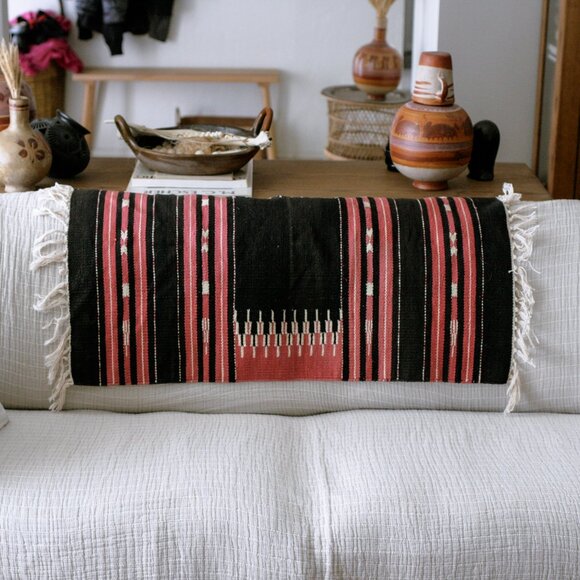 Vintage Other - Vintage Woven Southwestern Design Rug 23" x 36"